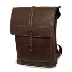 Hokaia Coach Brown Leather Backpack