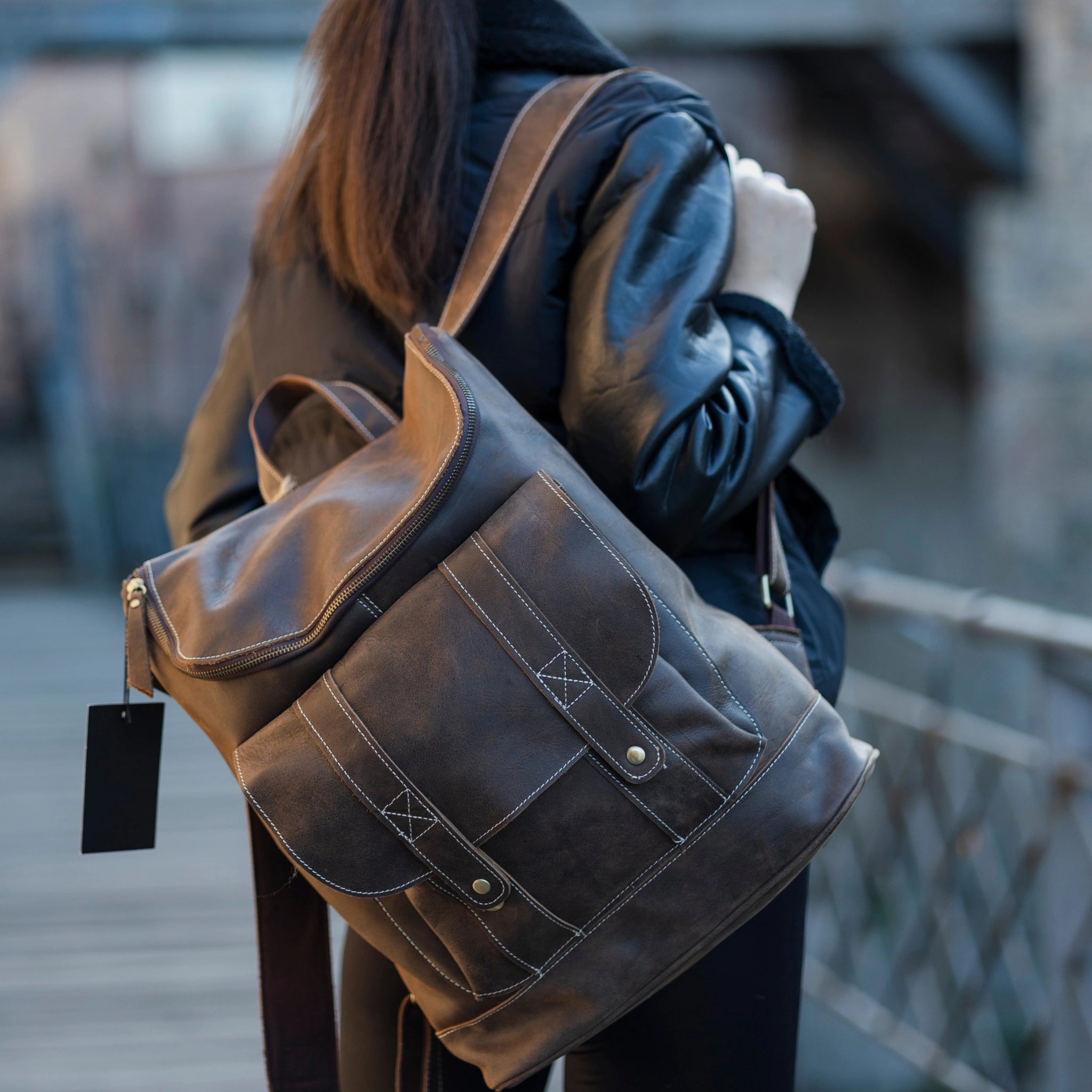 modeling backpack