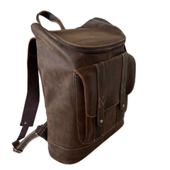 Hokaia Full Grain Leather Backpack